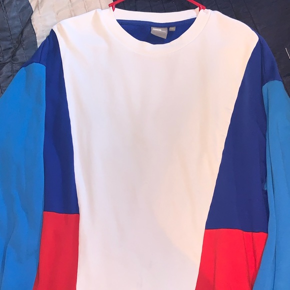 ASOS DESIGN Oversized ColorBlock Sweatshirt - M - Picture 2 of 7